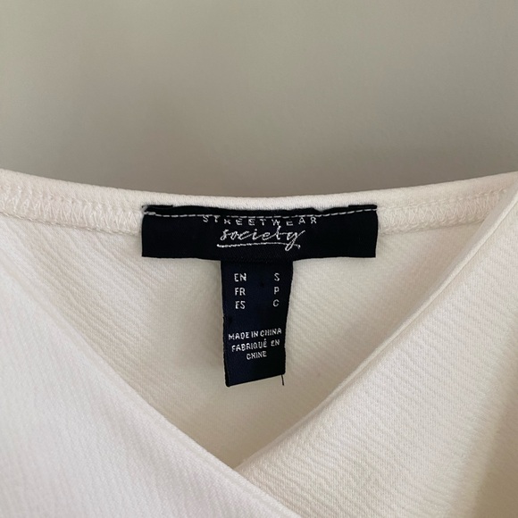 Streetwear Society White Mini Dress in size S - Picture 3 of 4